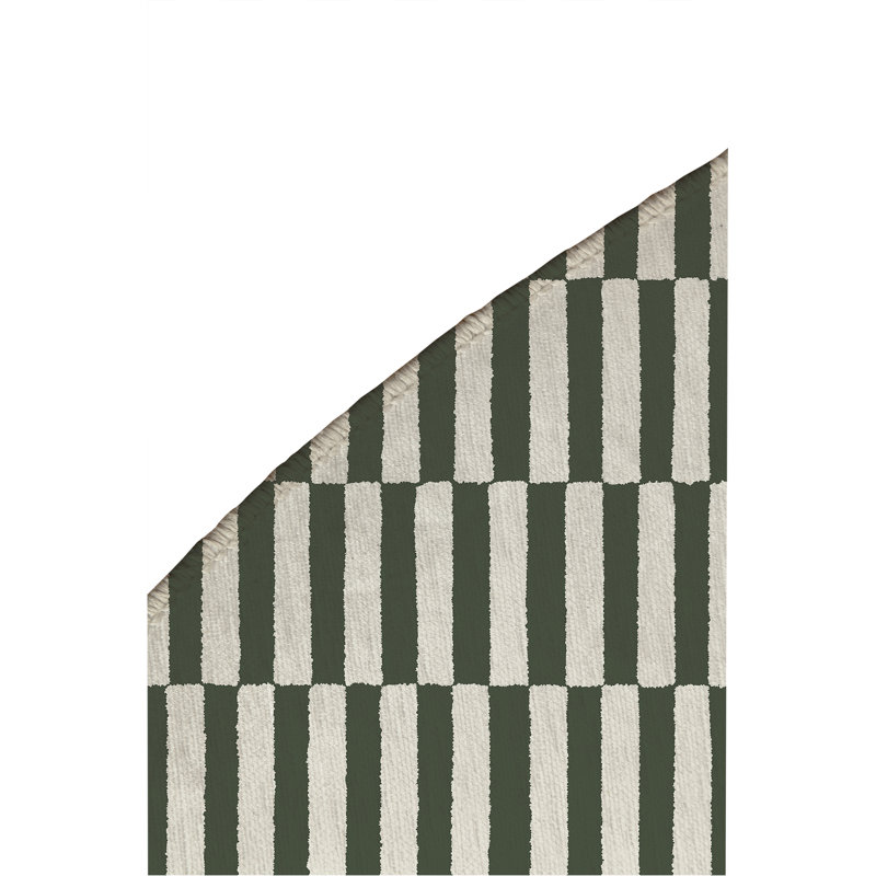 Tapis de jeu Off Stripe, Chimichurri / vert