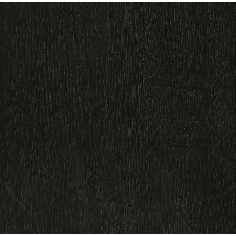 Table basse, ronde gris foncé et nickel noir