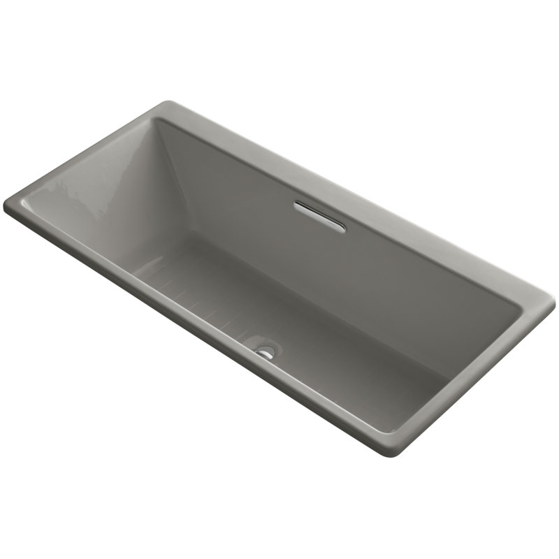 Reve 67" x 36" Soaking Bathtub, Cashmere