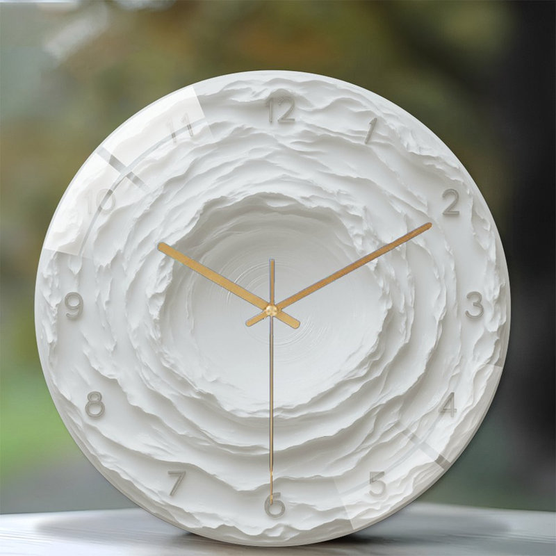 Horloge murale moderne 12 po
