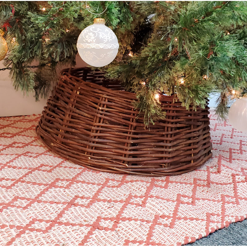 Willow Wood Tree Collar, 8" H x 20" W