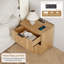 Ensemble de chambre à coucher moderne et minimaliste 3 pièces-2069668347