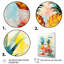 Aquarel ananas, peinture - Art mural ananas-100414344-100414354