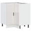 Latitude Run Kitchen Corner Base Cabinet Porto Engineered Wood-704406463