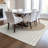 Machine Washable Indoor/Outdoor Chantille ACN994 Ivory Area Rug-1526241181