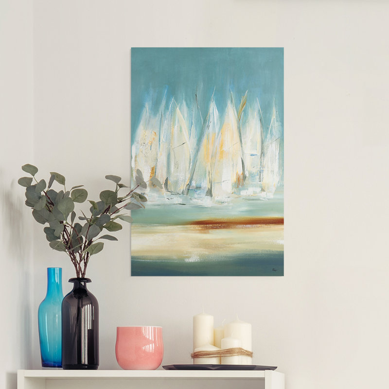 «A Day to Sail I», reproduction encadrée - reproduction de toile seulement - non encadrée, H 18 po x l 12 po