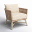 Carlson Outdoor Lounge Chair Natural/Sand