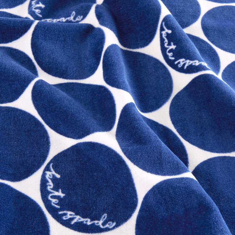 Loop And Dot Kitchen Towel Set, Blue