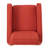 Button Tufted Upholstered Manual Push-Back Recliner -1795115049