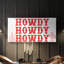 Howdy - Toile tendue avec châssis - Prêt à accrocher-682553446