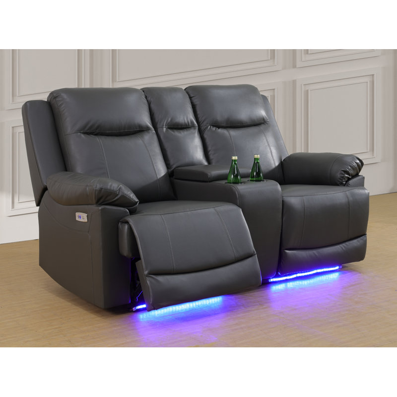 Larne Faux Leather Recliner
