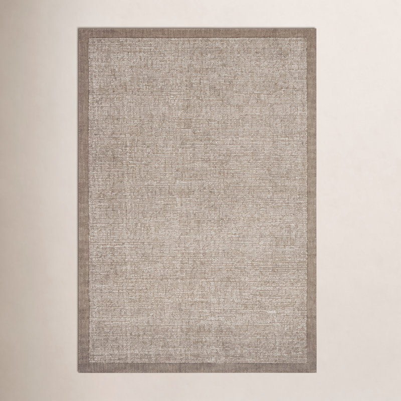 Tapis ivoire / brun Magnolia Home par Joanna Gaines x Loloi Henley, Rectangle 3'6" x 5'6"