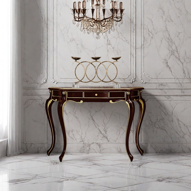 Retro Minimalist Console Table