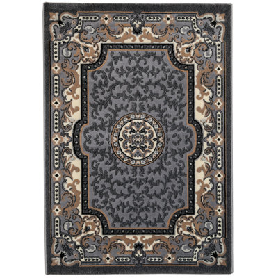 Sartain Oriental Shag Area Rug