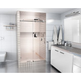 Eclipse 48 - 52 in. x 78 in. Fully Frameless Sliding Shower Door