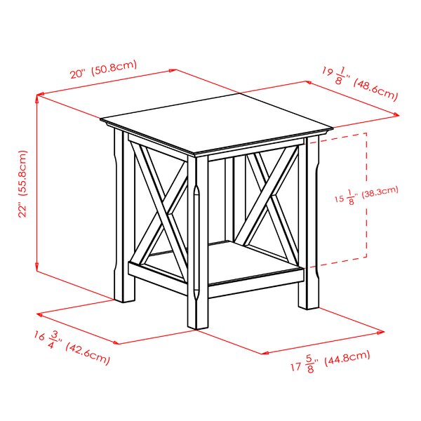 Charlton Home® Toledo End Table & Reviews | Wayfair