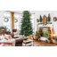 Arbre de Noël 7,5 pi PVC vert + 7,5 pi avec 2856 pointes-1504626171