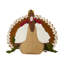 Hand-Felted Wool Turkey Figurine