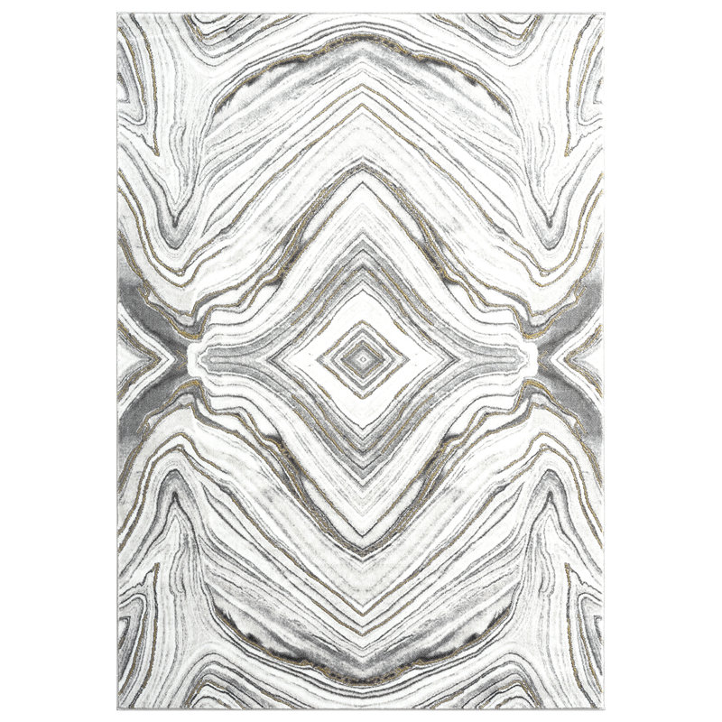 Tapis gris Miky, Rectangle 4 pi x 6 pi