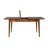 Extendable Dining Table & Chairs Set (5 Pieces), Walnut & Stone, 51 x 30.3 x 31.5 inches | 100% Melamine Coated Particle Board & Velvet Fabric | Hornbeam Legs, Perfect for Family Gatherings & Elegant Dining Spaces-1191373580-1191373571