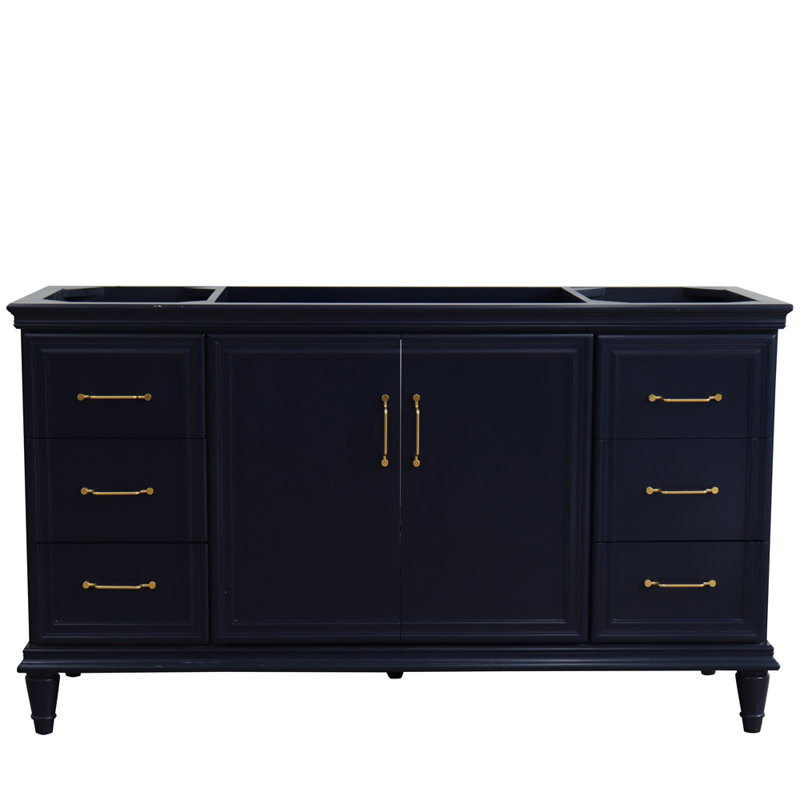 Ferrara 60'' Single Bathroom Vanity Base Only, Blue