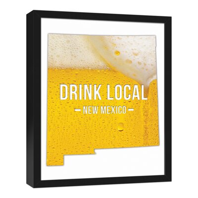 New Mexico Drink Local Beer' Graphic Art Print on Canvas -  Wrought Studioâ¢, VRKG8615 44380584