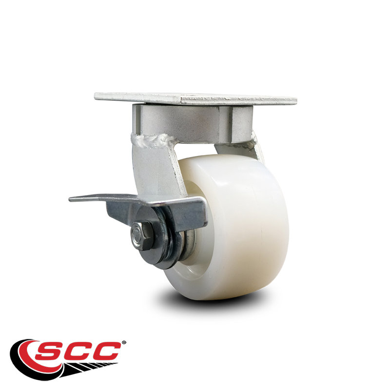 Kingpinless Nylon Swivel Caster