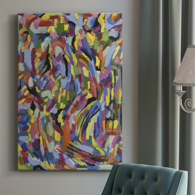 Scram I - peinture sur toile tendue