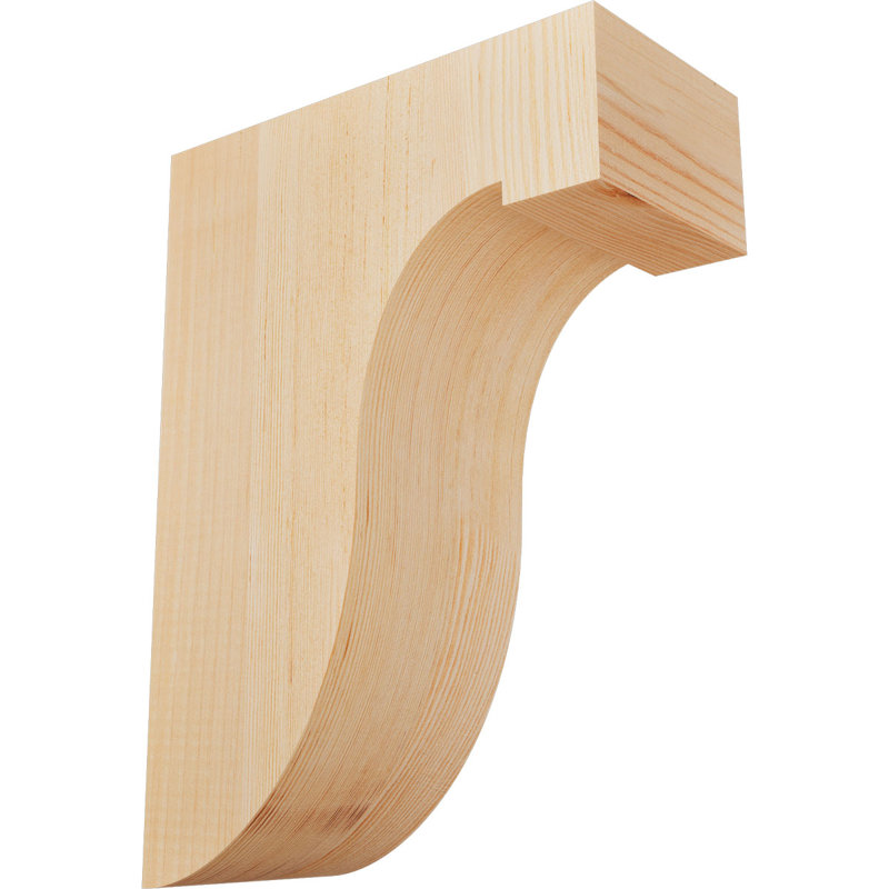 Del Monte Corbel, H 16 po x l 5,5 po x P 12 po, Sapin de Douglas, Lisse