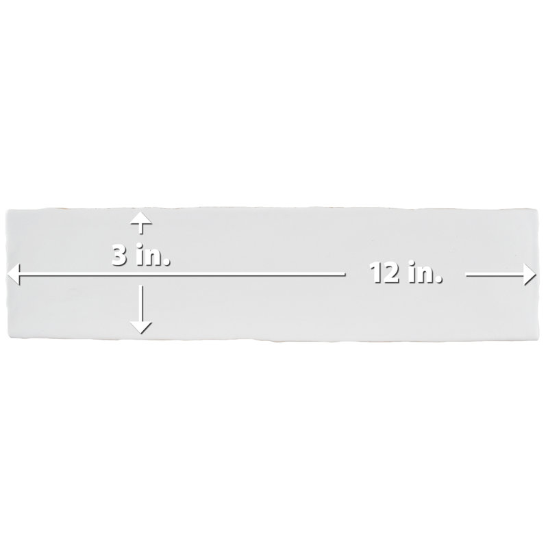 Chester 3" x 12" Ceramic Wall Tile