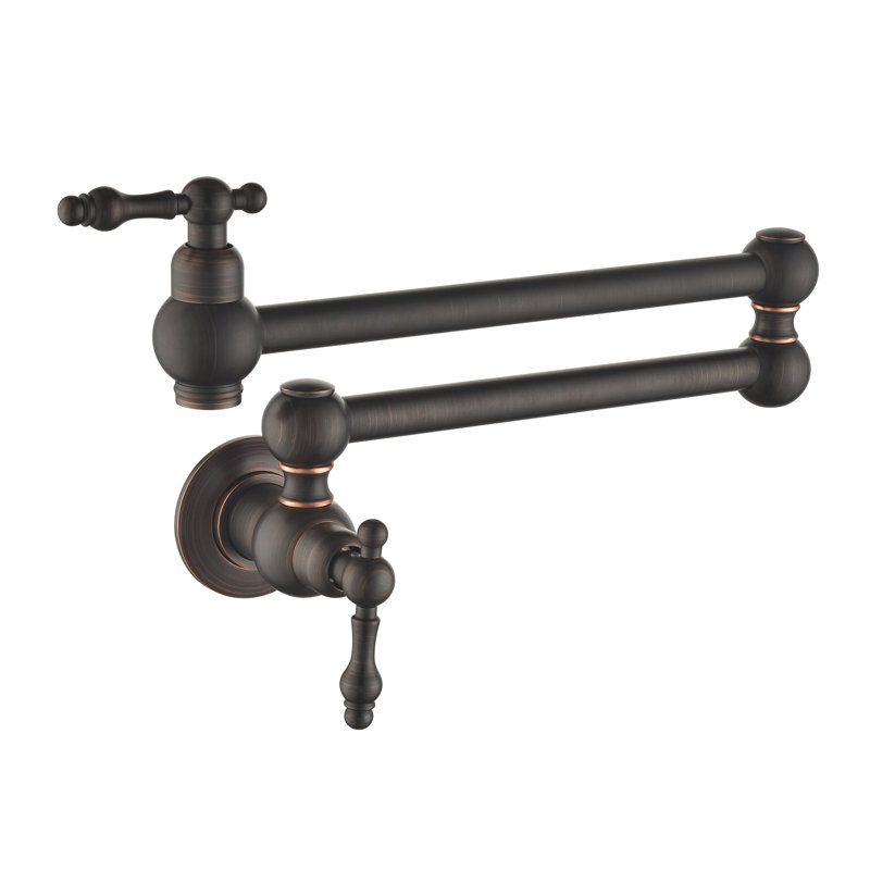 Robinet de cuisine 23,09 "au-dessus du poêle, robinet de cuisine en laiton massif