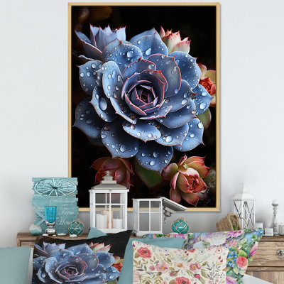 Bleu plante grasse II
