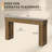 63" Narrow Hallway Accent Table With Wood-Look Finish-1865171336