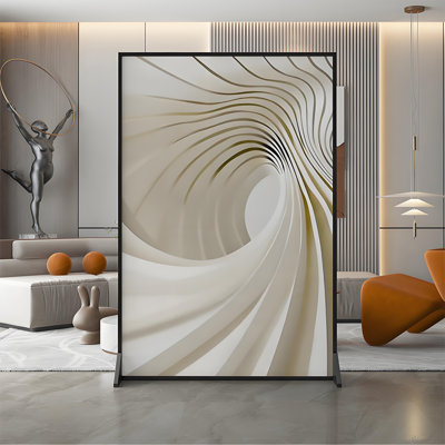 Modern Minimalist Fabric Divider