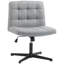 HOMCOM Linen Criss Cross Chair-1396566506