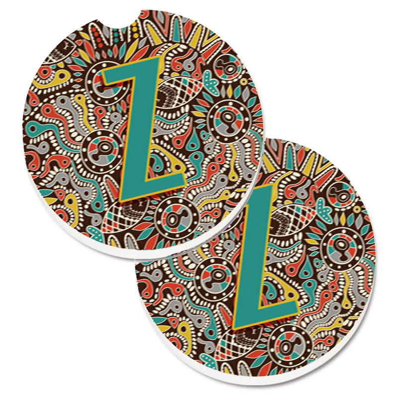 Sous-verre voiture tribal initial, Z