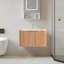 Armoire de salle de bain flottante Mid-Century