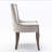A&A Furniture,Ultra Side Dining Chair，Thickened fabric chairs-948493355