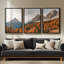 Art mural encadré sur toile, rétro muraux abstraits pour chambre à coucher-1353745985-1353745984