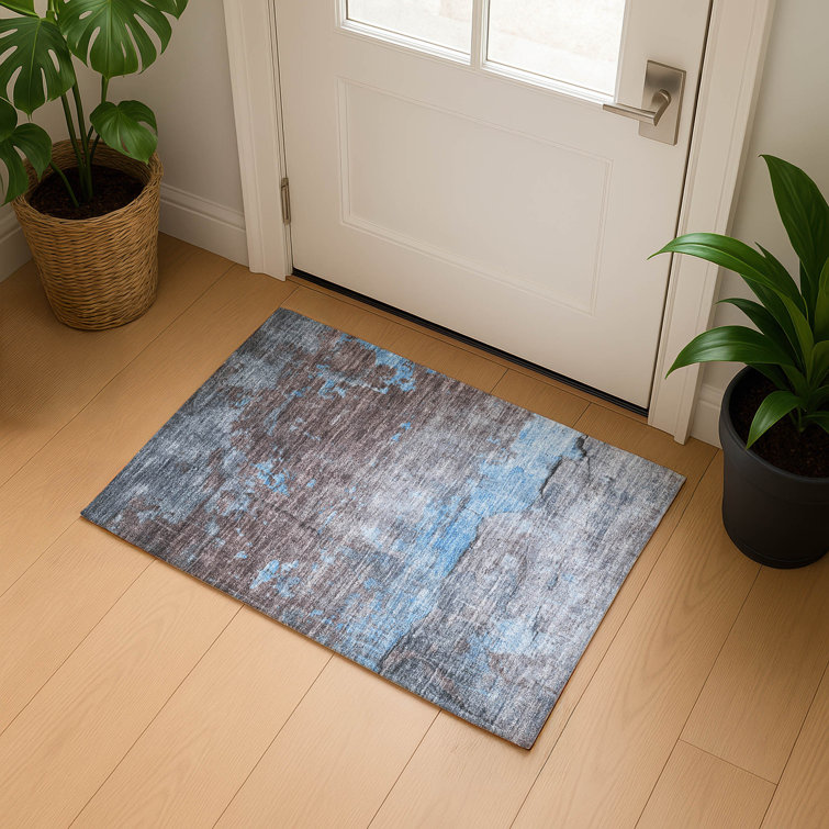 Premium Machine Washable Larrison AMF1780 Modern Rug