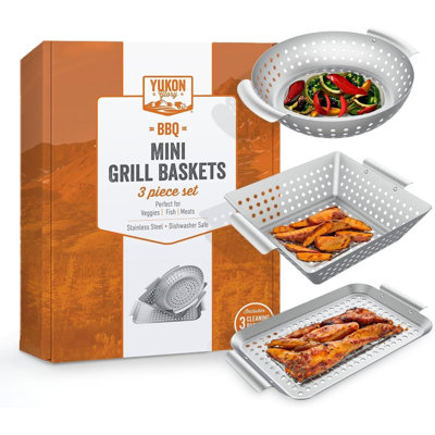 Metal Dishwasher Safe Grill Basket