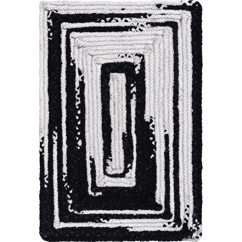Ovgoros Cotton Abstract Indoor Rug, Rectangle 2' x 3'1"