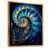 Gold Floater Framed