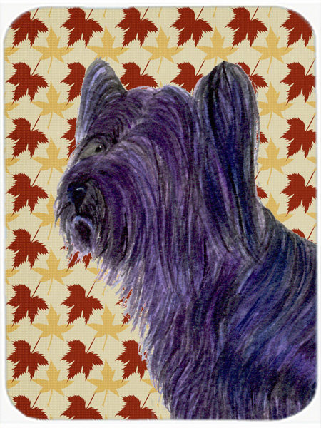 Planche à découper en verre à skye terrier east urban home