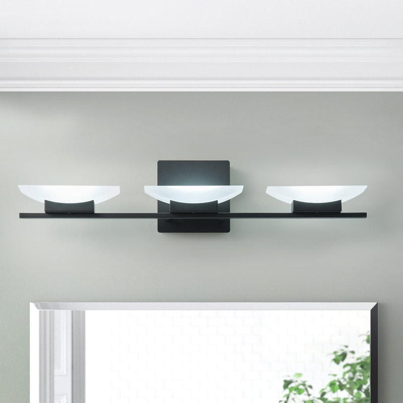 1-Dumb black dimmable LED mirror front light