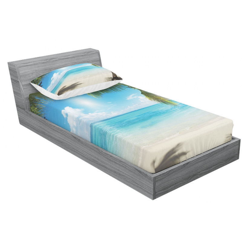 Microfiber Sheet Set, Twin XL Sheet Set with Fitted Sheet