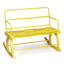 Chaise berçante d'extérieur en métal Ayled-1280022297
