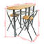 Ensemble de bar / table et chaises de cuisine / petit-déjeuner en bois
