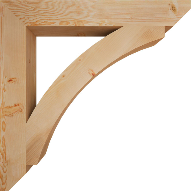 H 5,5 po x P 5,5 po, Sapin de Douglas, H 44 po x l 5,5 po x P 44 po