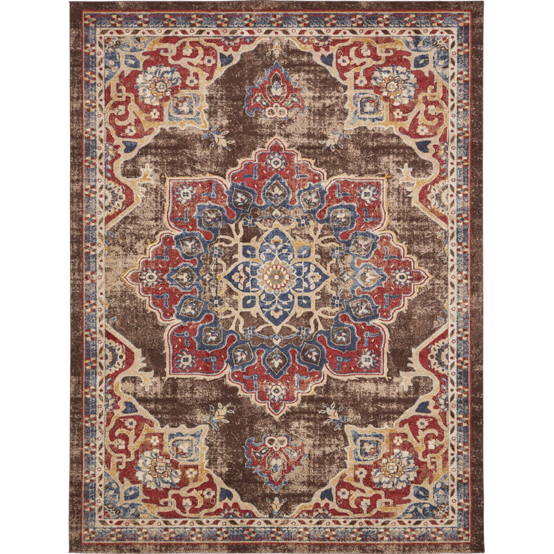 Yates Oriental Indoor Rug, Rectangle 9' x 12'2"